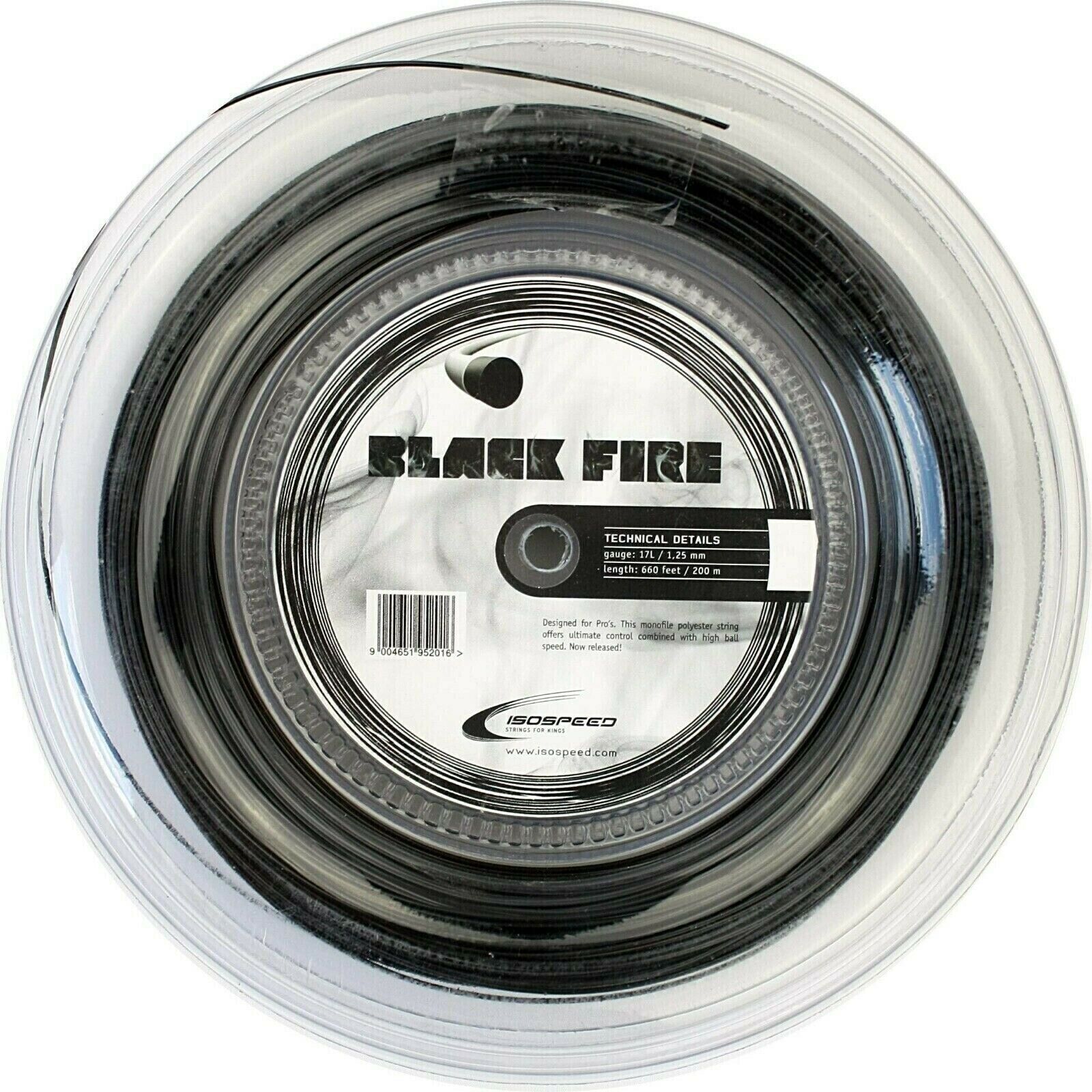 Isospeed Black Fire 1.25mm 200m Rolle