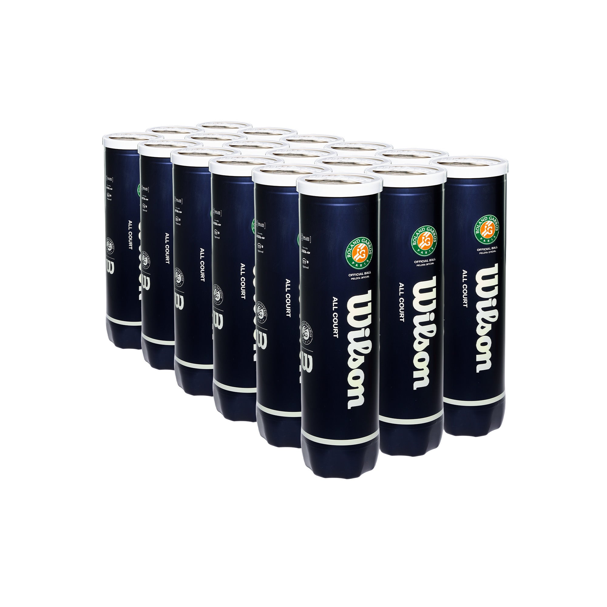 neuer Wilson Roland Garros All Court 18x4er Dose