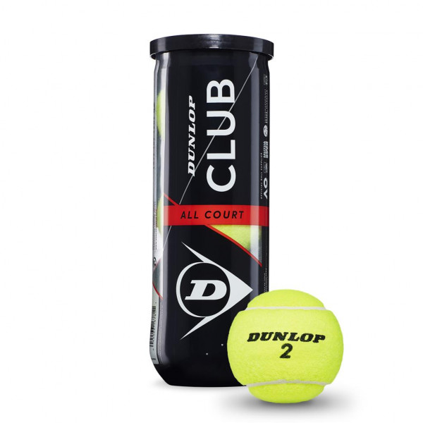 Dunlop Club All Court 3er Dose